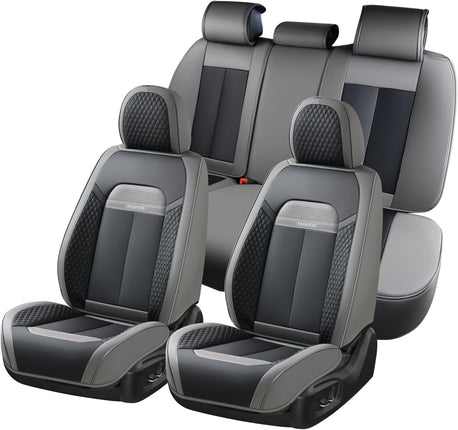 FLORICH Full Set Car Seat Covers 5pcs, Breathable