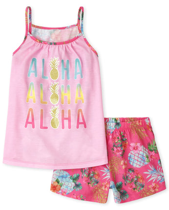 The Children's Place Girls Sleeveless 2 Piece Paja