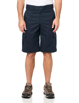 Dickies Mens Flex Relaxed Fit Cargo Shorts, Dark N