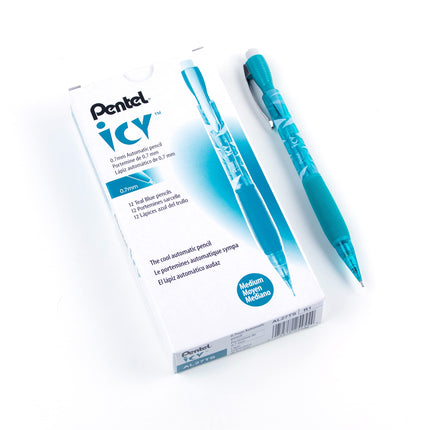 Pentel Icy Mechanical Pencil, 0.7mm, Tinted Teal B