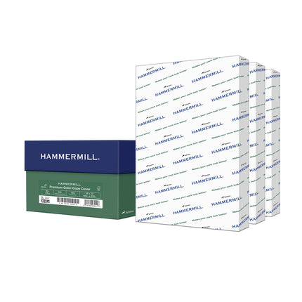 HAMMERMILL Premium Color Copy Cover Cardstock, Whi