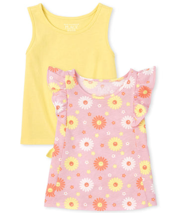 The Children's Place Baby Toddler Girls Tie Front