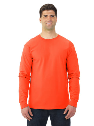 Fruit Of The Loom Adult HD Cotton Long Sleeve Crew
