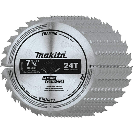 Makita D-45989-10 7-1/4-Inch Circular Saw Blade, 1