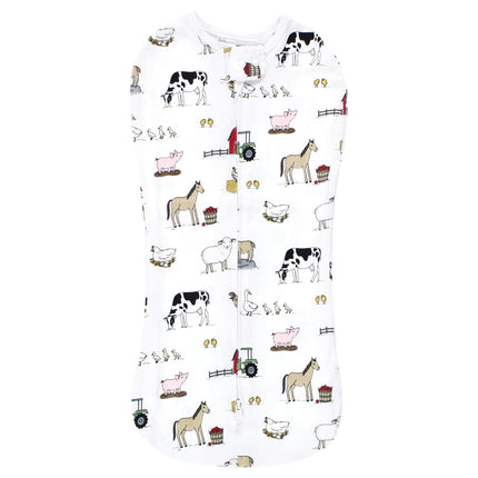 Hudson Baby Sleep Pod, Farm, 0-2 Months