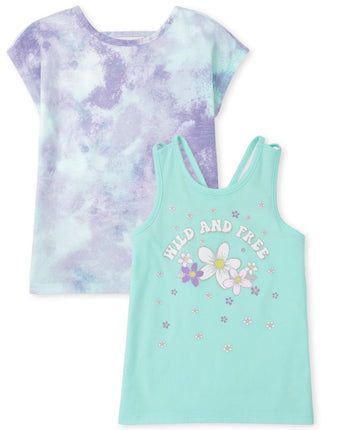 The Children's Place Girls Short Sleeve Fashion To