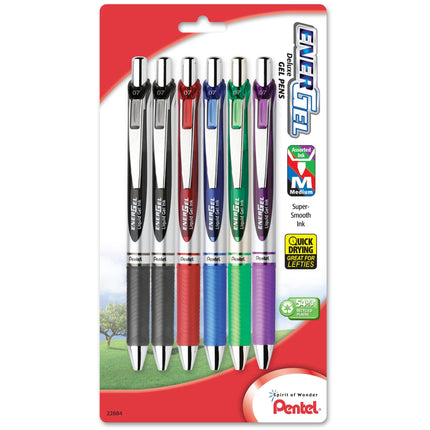 EnerGel RTX Retractable Liquid Gel Pen Medium Line