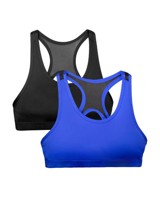 Fruit of the Loom Girls' Stay Dry Racerback Sports