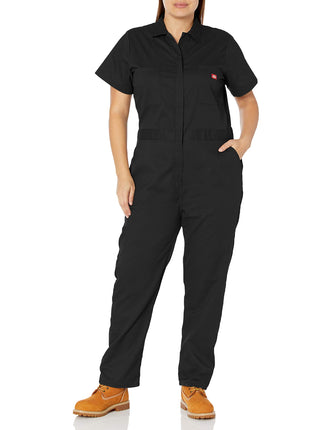 Dickies Womens Plus Size Flex Short Sleeve Coveral