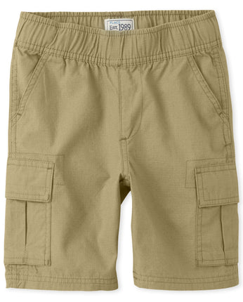 The Children's Place Boys' Pull on Cargo Shorts, S