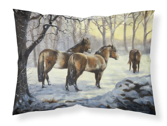 Caroline's Treasures BDBA0122PILLOWCASE Horses in