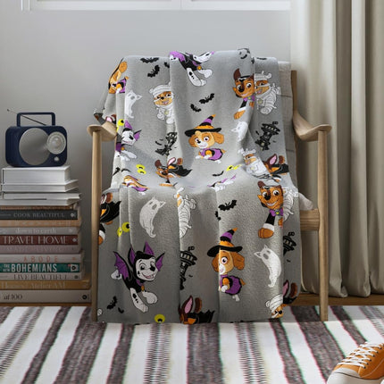 Franco Kids PAW Patrol Halloween Throw Blanket, Su