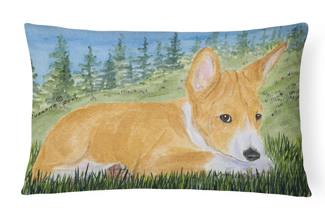 Basenji Decorative Fabric Pillow