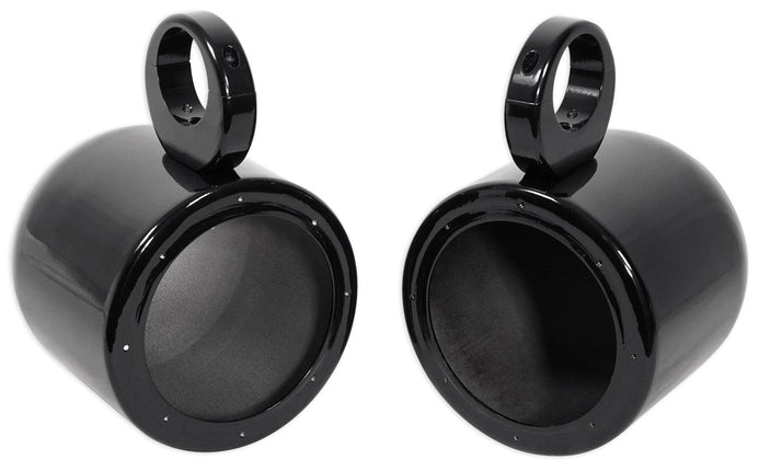 Pair Rockville MAC65B 6.5" Aluminum Wakeboard Towe