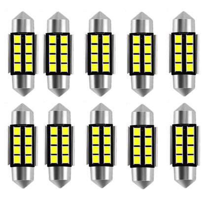WLJH 31mm LED Festoon Bulb Extremely Bright Canbus