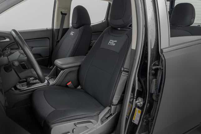 Rough Country Neoprene Seat Covers for 15-22 Chevy