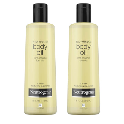 Lightweight Body Oil for Dry Skin, Sheer Moisturiz