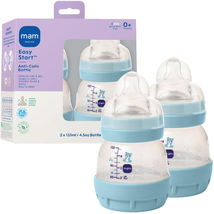 MAM 4.5oz Easy Start Anti-Colic Wide Neck Vented B