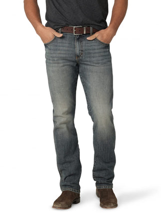 Wrangler Men's Retro Slim Fit Straight Leg Jean, D