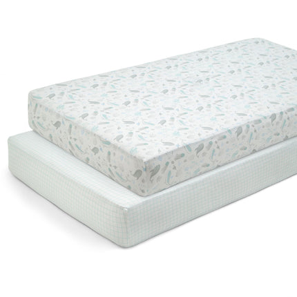 Delta Children Fitted Crib Sheets for Girls and Bo