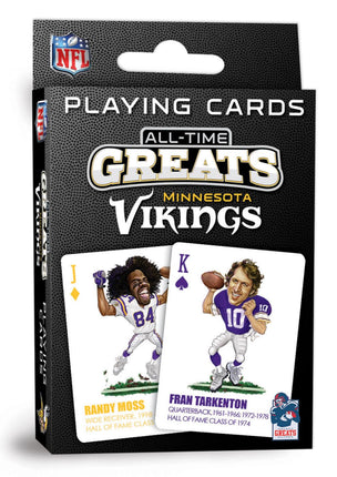MasterPieces Playing Cards - Minnesota Vikings All