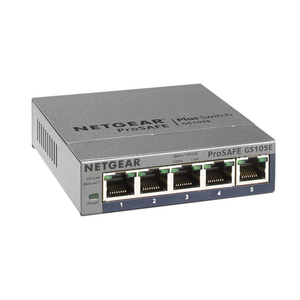 NETGEAR 5-Port Gigabit Ethernet Plus Switch (GS105
