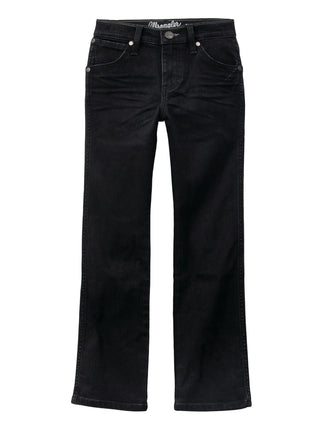 Wrangler Retro Slim Fit Straight Leg Jean, Blackwe