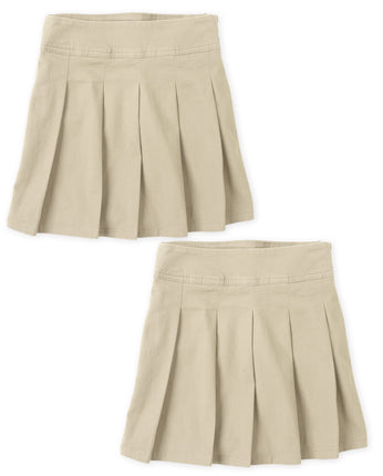 The Children's Place Girls' Pleated Skort 2-Pack,