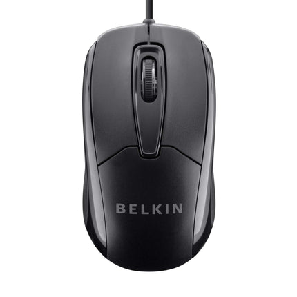 Belkin 3-Button Wired USB Optical Mouse with 5-Foo