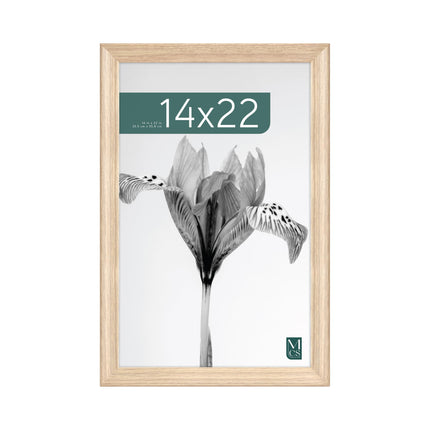 MCS Studio Gallery Classic 14x22 Poster Frame Natu