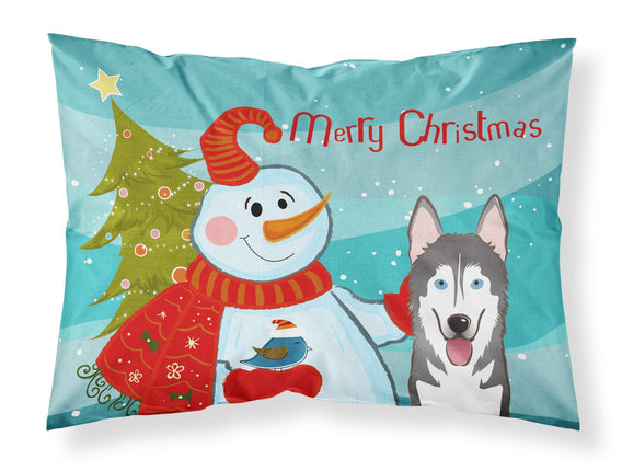 Caroline's Treasures BB1838PILLOWCASE Snowman with