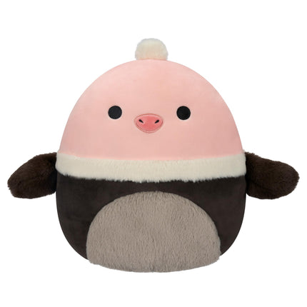 Squishmallows Original 12-Inch Agnes Rose Charcoal