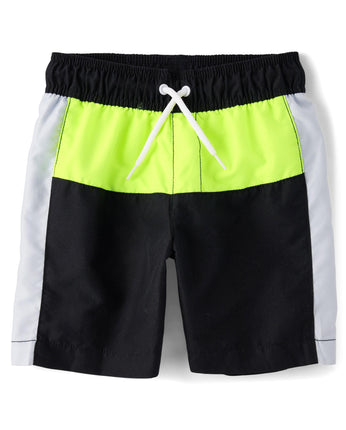 The Children's Place Boys' and Toddler Swim Trunks