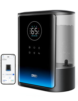 DREO 8L Smart Humidifiers for Bedroom 600ft�, 80H