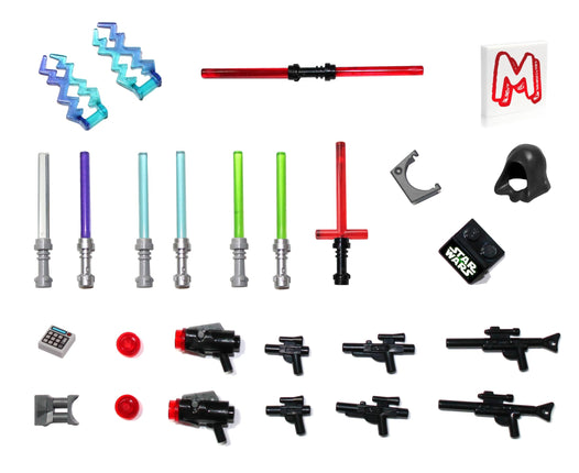 LEGO Star Wars Accessory and Weapons Pack - 8 Ligh