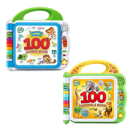 LeapFrog 100 Words and 100 Animals Book Set (Frust