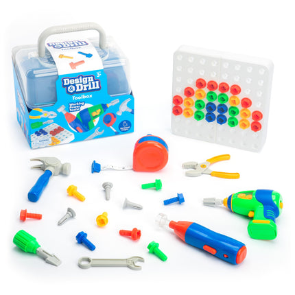 Learning Resources Design& Drill Toolbox, STEM Con
