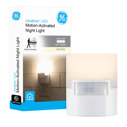 GE 12201 Ultra Brite Motion-Activated LED Light, W