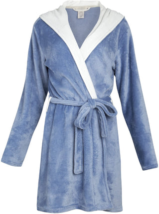 Lucky Brand Women's Bathrobe Fleece Shawl Collar B