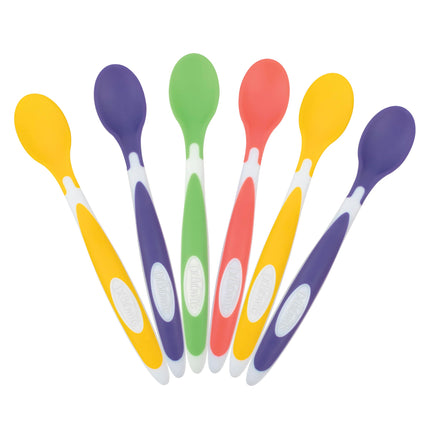 Dr. Brown's Soft-Tip Toddler Feeding Spoons, 6 Pac