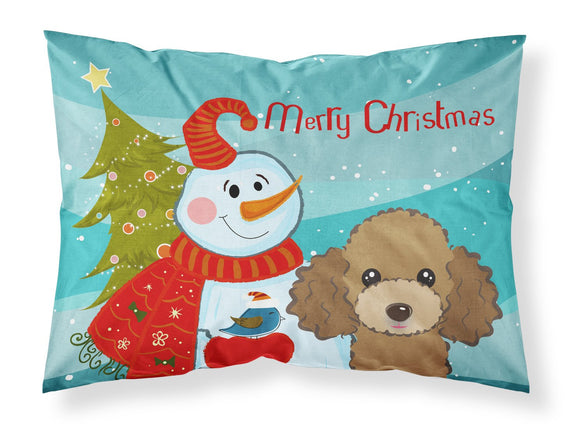 Caroline's Treasures BB1876PILLOWCASE Snowman with