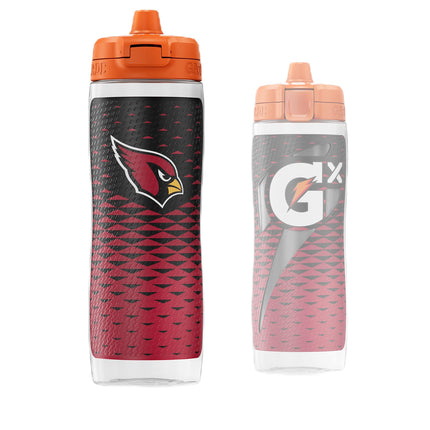Gatorade Gx NFL Non-Slip Squeeze Bottles, 30 fl oz