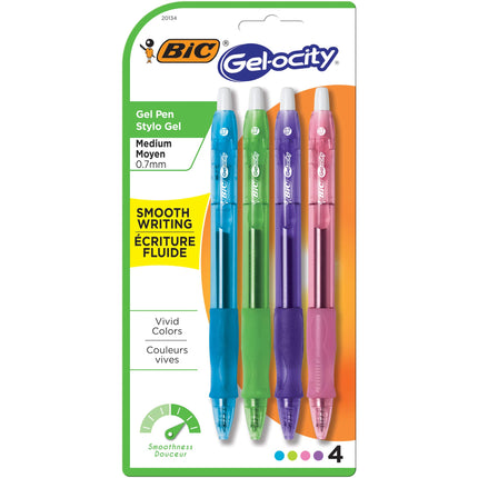 Bic RLCAP41-AST Multi Color Bic Gelocity Fashion P