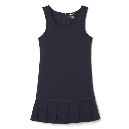 French Toast Girls' Pleated Ribbon Bow Jumper Dres