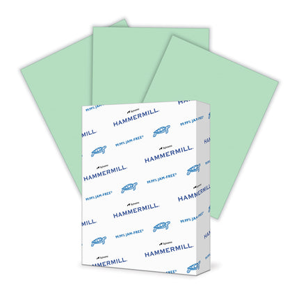 Hammermill Colored Paper, 24 lb Green Printer Pape