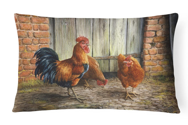 Caroline's Treasures BDBA0056PW1216 Rooster and Ch