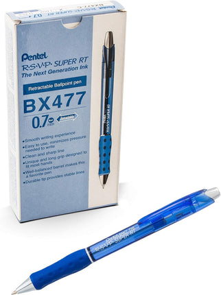 Pentel RSVP Super RT Ballpoint Pen, (0.7mm) Fine L