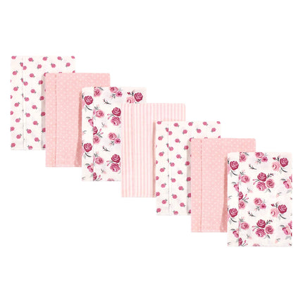 Hudson Baby Unisex Baby Cotton Flannel Burp Cloths
