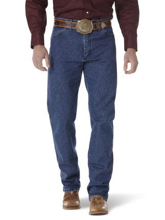 Wrangler Men's Original Fit Jean Jeans, Stonewashe