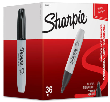 SHARPIE Sanford Chisel Tip Permanent Marker